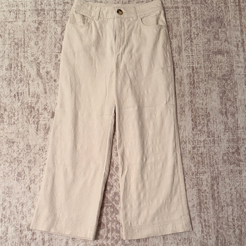 Pilcro Beige Trousers